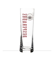 Verre à bière Desperados 25 cl avec inscription "Agave spirit flavoured " avec un symbol d'agave