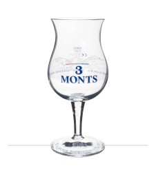 Verre à bière 3 Monts 25 cl