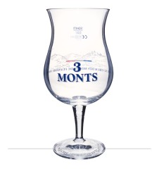 Verre à bière 3 Monts 50 cl