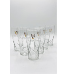 Lot 6 verres à bière Guinness 25 cl