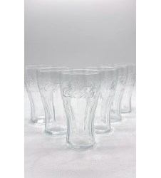 Lot 6 verres Coca-cola 33 cl