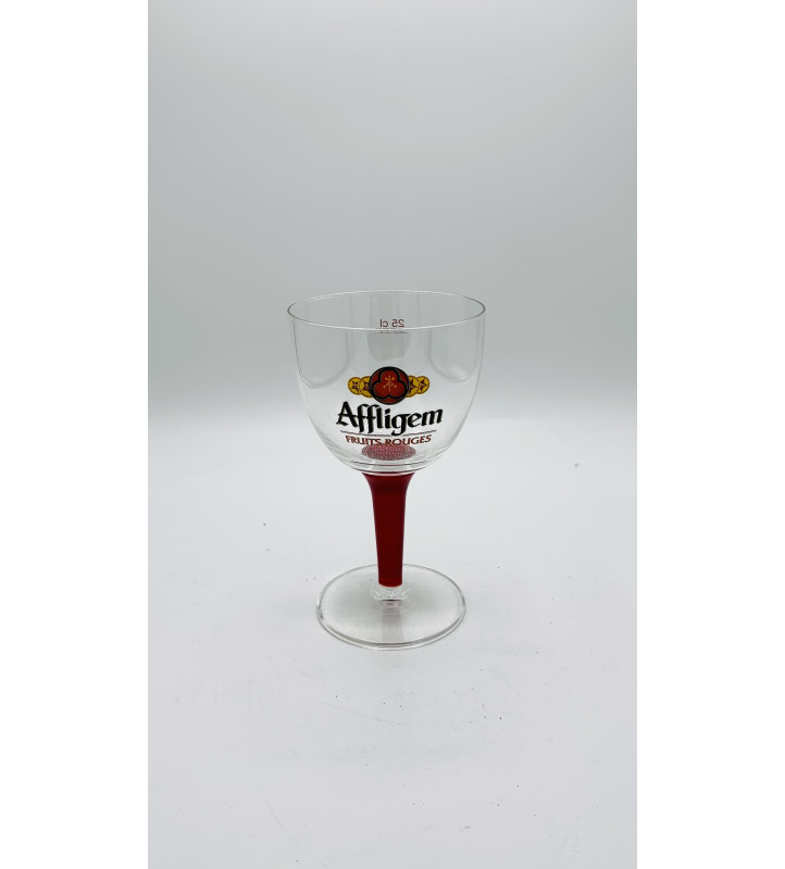 Verre à bière Affligem rouge 25 cl