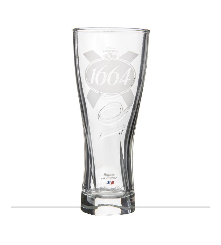 Verre à bière 1664 Kronenbourg 25 cl