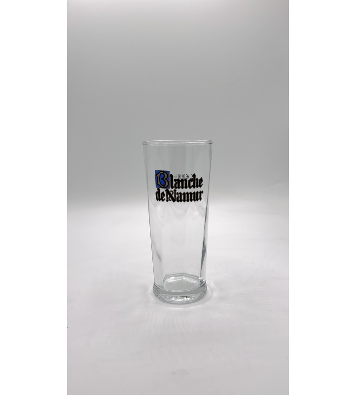 Verre à bière Blanche de Namur bleu 25 cl
