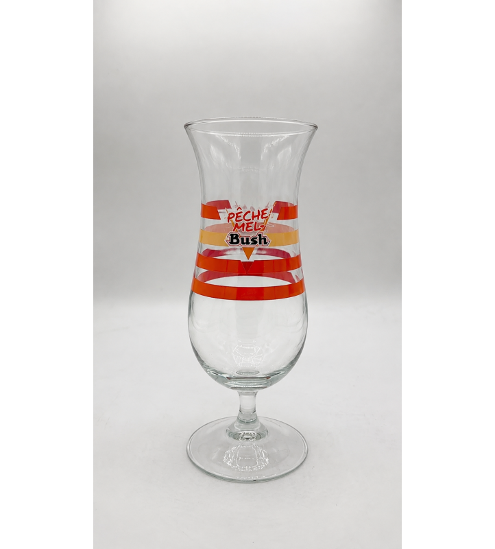 Verre à bière Pêche Mel'Bush / Fram'Bush 33 cl