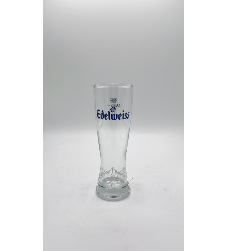 Verre à bière Edelweiss 25 cl