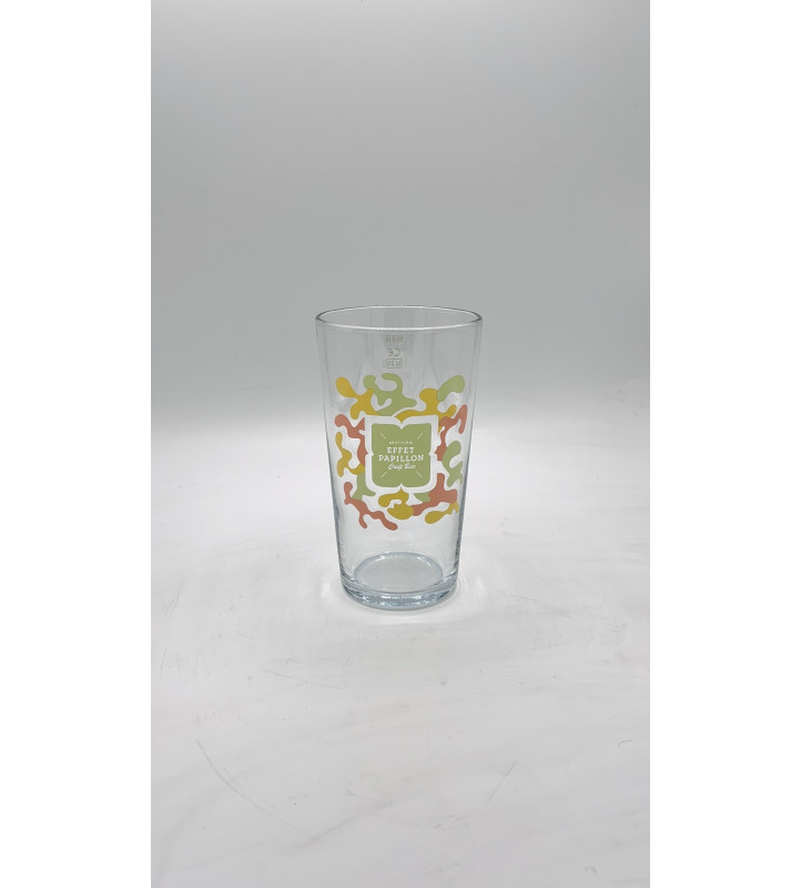 Verre à bière Effet Papillon 50 cl