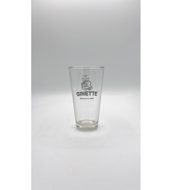 Verre à bière Ginette Belgian Bio Beer 50 cl