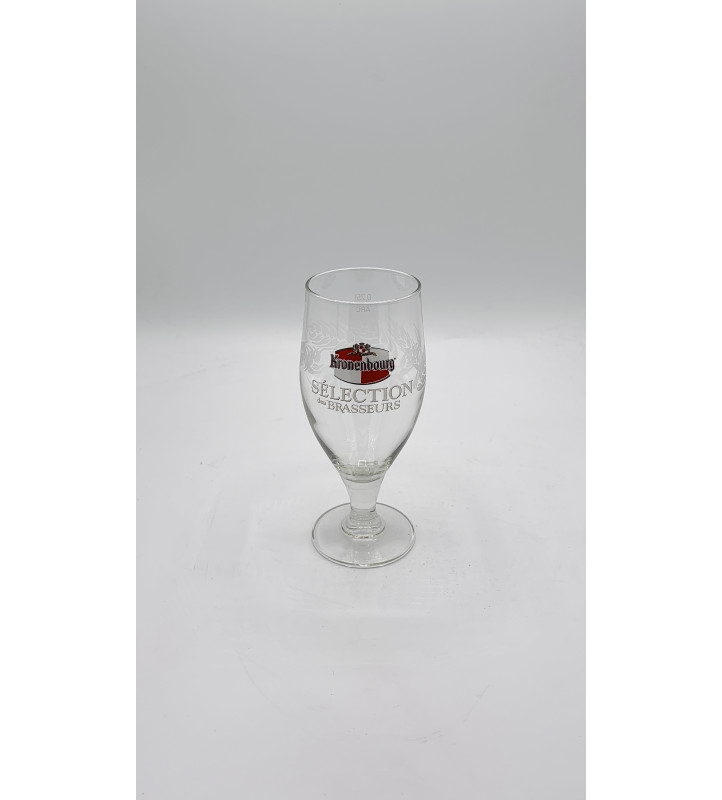 Verre à bière Kronenbourg Sélection des Brasseurs 25 cl