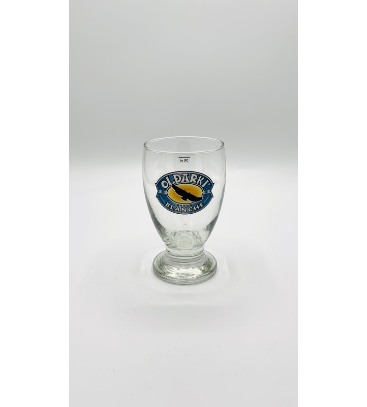 Verre à bière Oldarki Blanche 25 cl