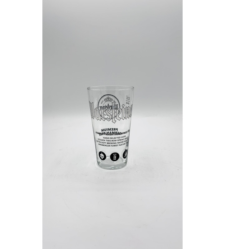 Verre à bière Warsteiner 25 cl