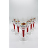Lot de 6 Verre à bière Affligem Fruits Rouges 25 cl