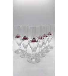 Lot de 6 Verre à bière Amstel Legend 25 cl