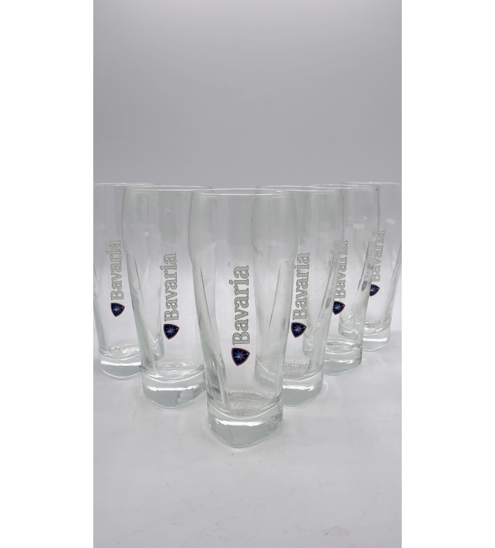 Lot de 6 Verre à bière Bavaria 25 cl
