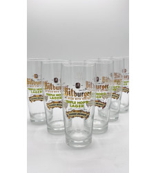 Lot de 6 Verre à bière Bitburger Triple Hop'd Lager 50 cl