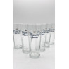 Lot de 6 Verre à bière Blanche de Namur 25 cl
