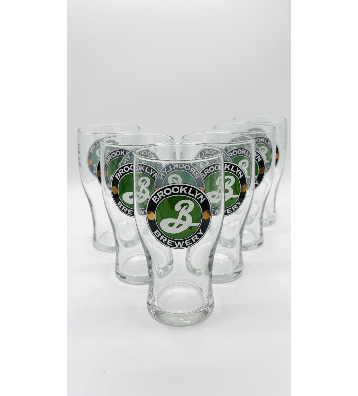 Lot de 6 Verre à bière Brooklyn 50 cl