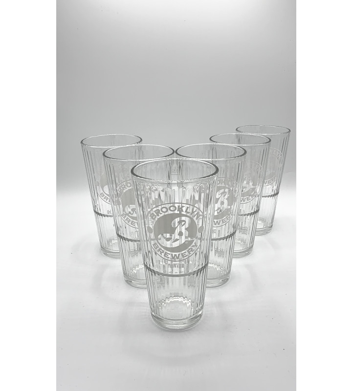 Lot de 6 Verre à bière Brooklyn 50 cl