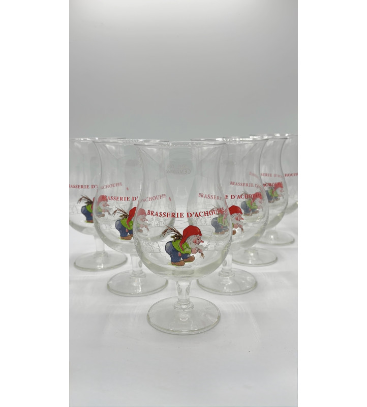 Lot de 6 Verre à bière Chouffe Assis 50 cl