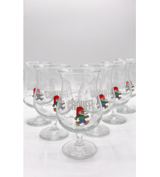 Lot de 6 Verre à bière Chouffe Debout 25 cl