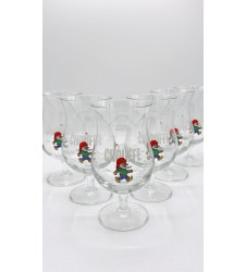 Lot de 6 Verre à bière Chouffe Debout 50 cl