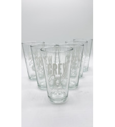 Lot de 6 Verre à bière Crew Republic 25 cl