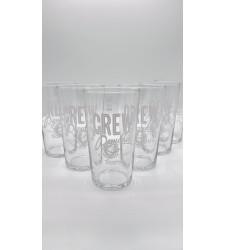 Lot de 6 Verre à bière Crew Republic 50 cl