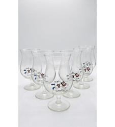 Lot de 6 Verre à bière De Sutter Vache 25 cl