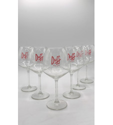 Lot de 6 Verre à bière Duff 33 cl