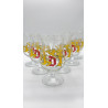Lot de 6 Verre à bière Duvel 6,66% 25 cl