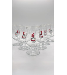 Lot de 6 Verre à bière Duvel Classique 25 cl