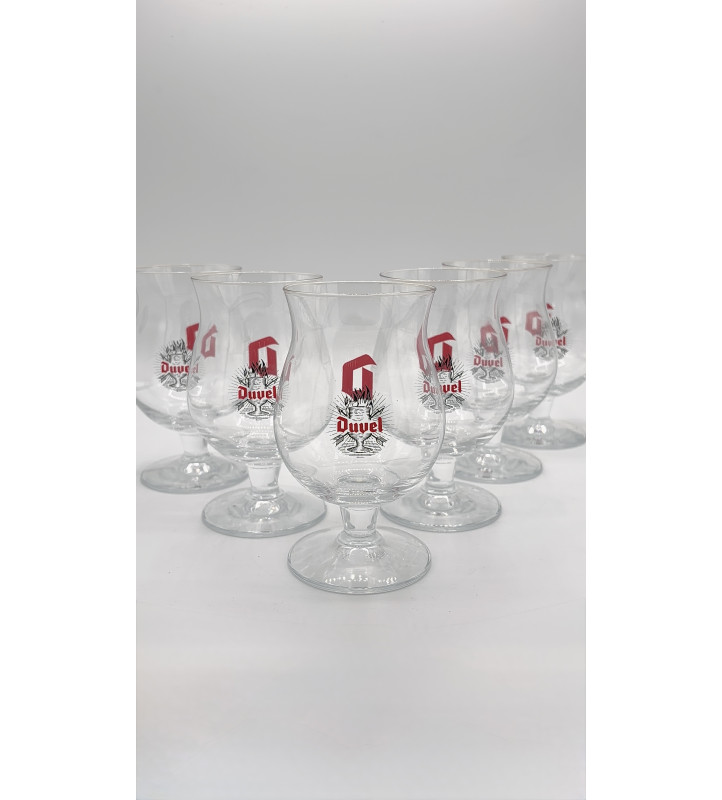 Lot de 6 Verre à bière Duvel Classique 25 cl