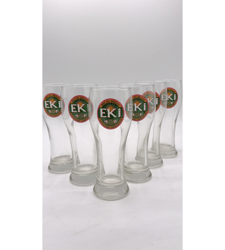 Lot de 6 Verre à bière Eki 25 cl