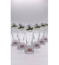 Lot de 6 Verre à bière EKU Football 33 cl
