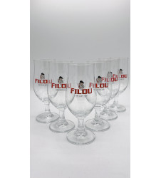 Lot de 6 Verre à bière Filou 25 cl