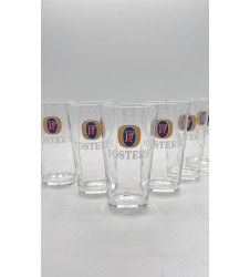 Lot de 6 Verre à bière Foster's 25 cl