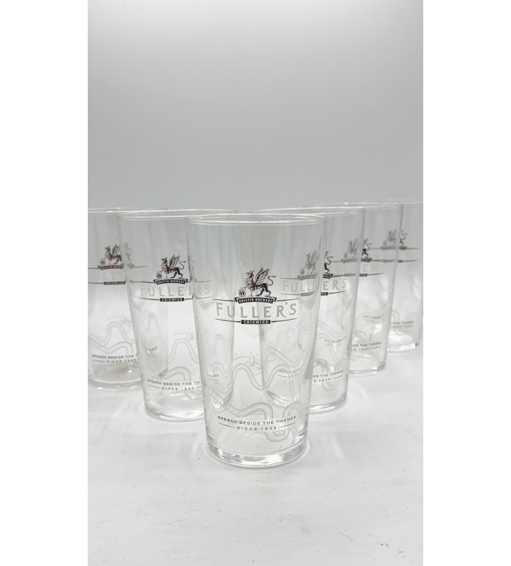 Lot de 6 Verre à bière Fuller's 50 cl