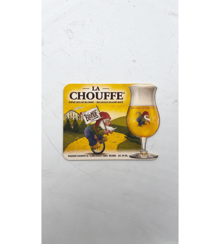 Lot de 100 sous-bocks La Chouffe