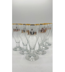 Lot de 6 Verre à bière Jenlain Doré 25 cl