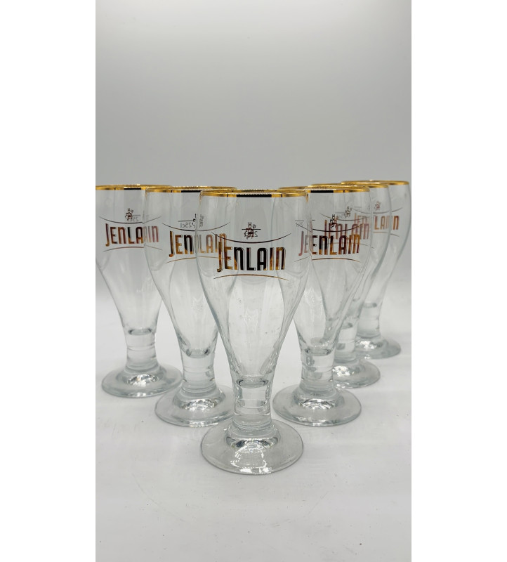 Lot de 6 Verre à bière Jenlain Doré 25 cl